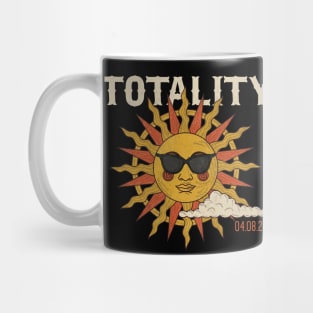 Vintage Total Solar Eclipse 2024 Mug